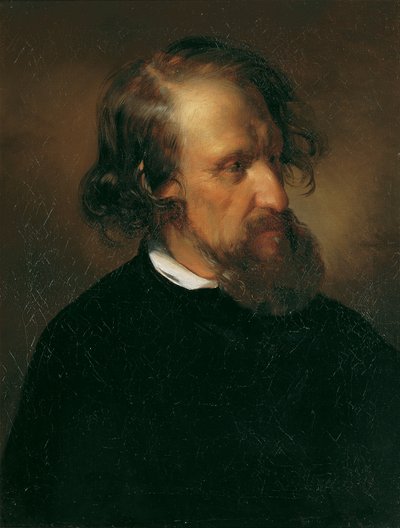 Malarz Josef Kriehuber autorstwa Friedrich von Amerling