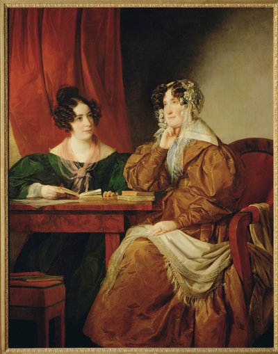 Henriette Baronin Pereira-Arnstein (obraz na płótnie) autorstwa Friedrich von Amerling