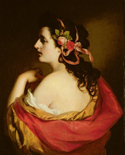 Portret młodej dziewczyny, 1865 autorstwa Friedrich von Amerling