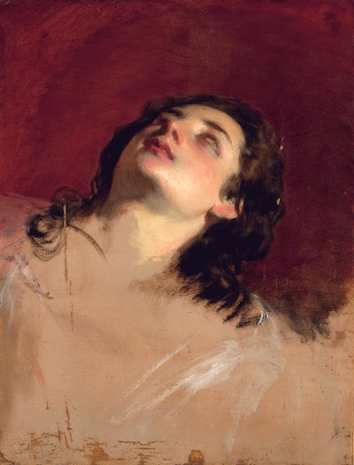 Studium głowy kobiety autorstwa Friedrich von Amerling