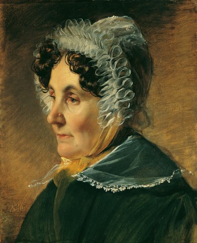 Theresia Amerling, matka artysty autorstwa Friedrich von Amerling