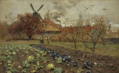 Widok Amerikavej w Kopenhadze autorstwa Frits Thaulow