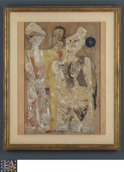 Trzy postacie autorstwa Frits van den Berghe