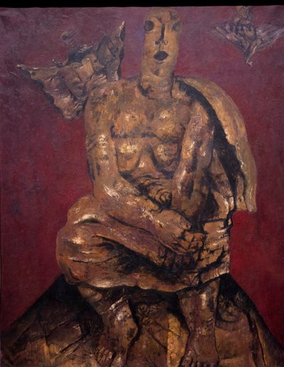 Śpiewająca statua autorstwa Frits van den Berghe