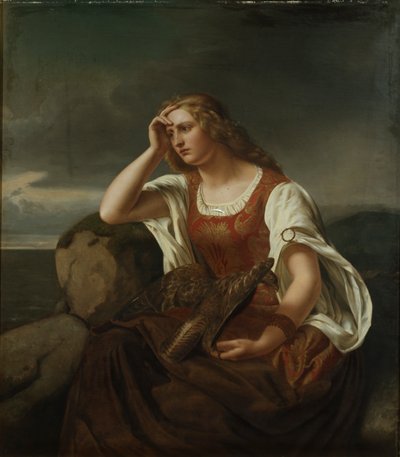 Ingeborg nad oceanem autorstwa Fritz Jensen