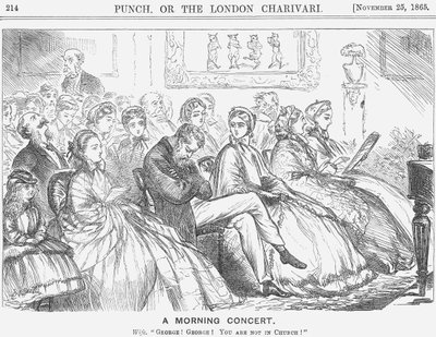 „Poranny koncert”, 1865 autorstwa Fritz Eltze