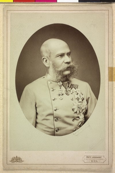 Franciszek Józef I autorstwa Fritz Luckhardt