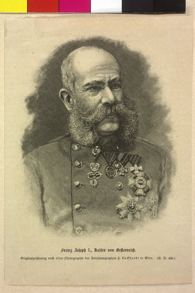 Franciszek Józef I autorstwa Fritz Luckhardt