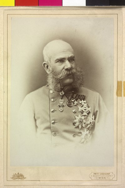 Franciszek Józef I autorstwa Fritz Luckhardt