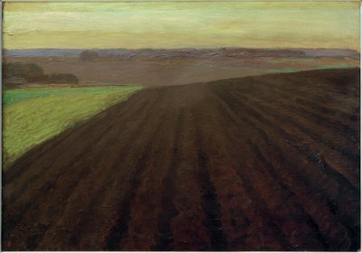 Fritz Mackensen, "Mooräcker" / olej na płótnie, 1900 r. autorstwa Fritz Mackensen
