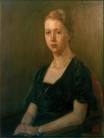 Portret Herthy Römer autorstwa Fritz Mackensen