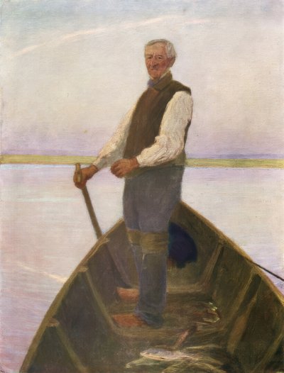 The Boatman autorstwa Fritz Mackensen