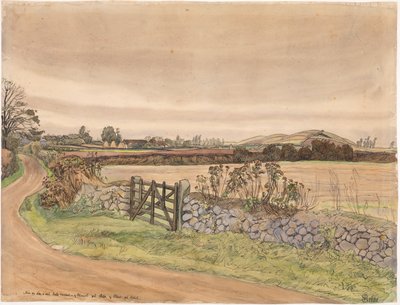 Jesienny krajobraz autorstwa Fritz Syberg