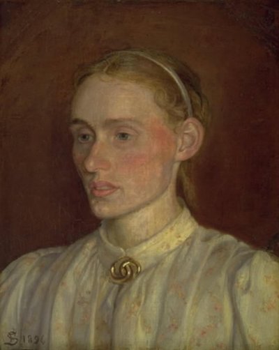 Portret Anny Syberg autorstwa Fritz Syberg