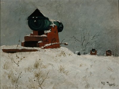 Działo, Akershus autorstwa Fritz Thaulow