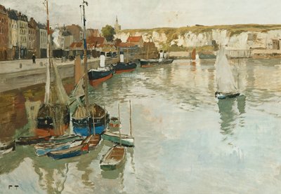 Dieppe, ok.1894 autorstwa Frits Thaulow