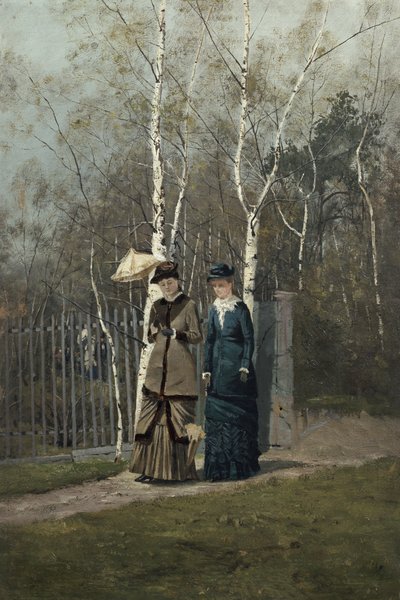 Z Homansbyen autorstwa Fritz Thaulow