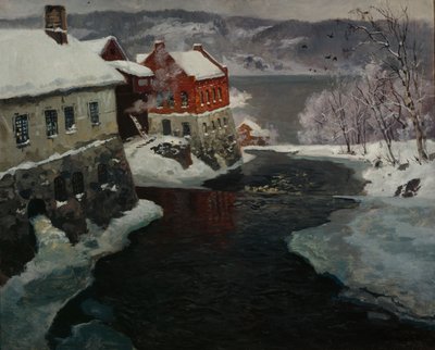 Z Mesny autorstwa Fritz Thaulow