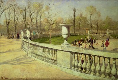 Ogród Luksemburski, 1883 autorstwa Frits Thaulow