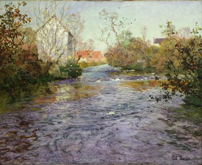 Nieznany obraz autorstwa Frits Thaulow