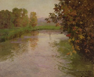 Nieznany obraz autorstwa Frits Thaulow