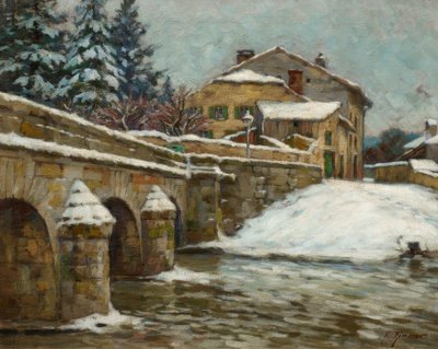 Most Seille autorstwa Fritz Zimmer
