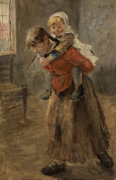 Starsza siostra autorstwa Fritz von Uhde