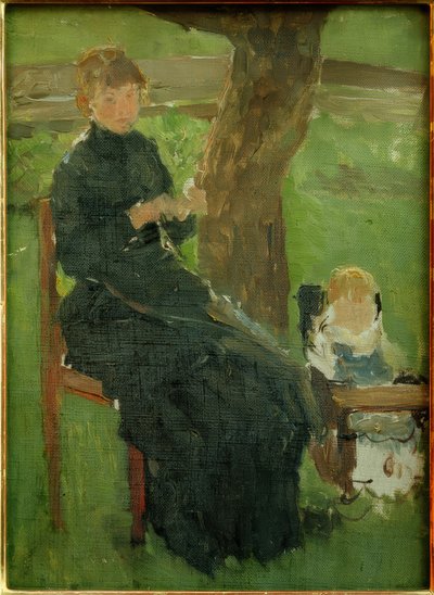 matka i dziecko autorstwa Fritz von Uhde
