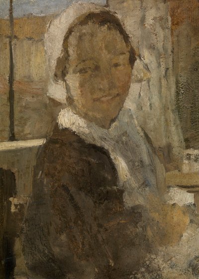 Młoda dziewczyna autorstwa Fritz von Uhde
