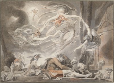 Sen pasterza, 1786 autorstwa Füssli