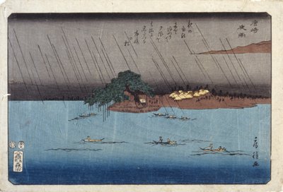 Z linii 2 o godz autorstwa Fusatane Utagawa