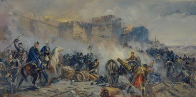 Armia rosyjska zdobyła twierdzę Izmail autorstwa Fyodor Pavlovich Usypenko