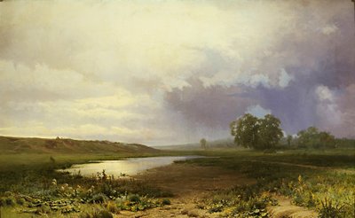 Mokra łąka autorstwa Fyodor Vasilyev