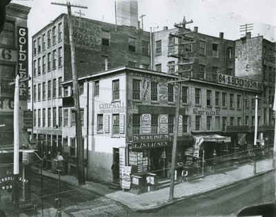 78 do 86 Fulton Street, Nowy Jork autorstwa G.P. Hall und Sohn