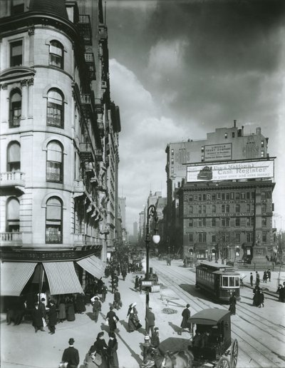 Broadway na północ od 24th Street, Nowy Jork autorstwa G.P. Hall und Sohn