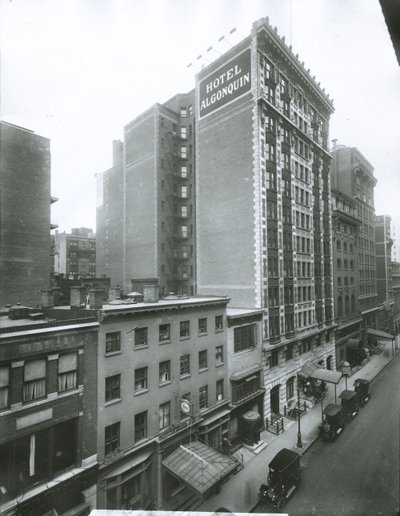 Hotel Algonquin, West 44th Street, Nowy Jork autorstwa G.P. Hall und Sohn