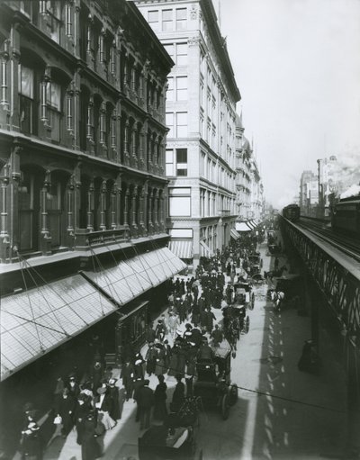 Szósta Aleja między ulicami 23 i 18, Nowy Jork autorstwa G.P. Hall und Sohn