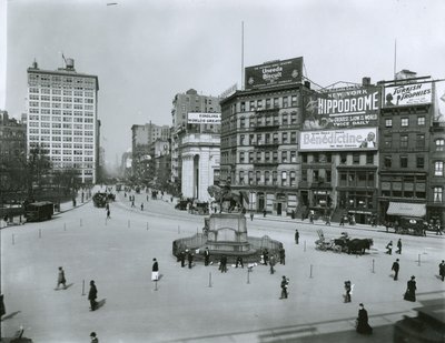 Union Square i Fourth Avenue, Nowy Jork autorstwa G.P. Hall und Sohn