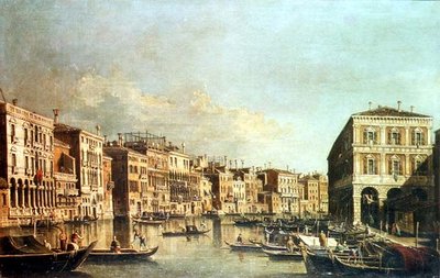 Canal Grande, Wenecja autorstwa G. (Follower of A. Canaletto) Canaletto