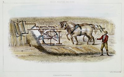 Maszyna do zbioru dzwonów, 1851 autorstwa G. H. Swanston