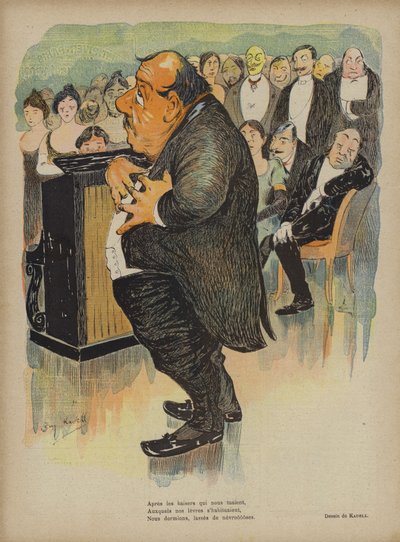 Ilustracja do Le Rire autorstwa G. Kadell