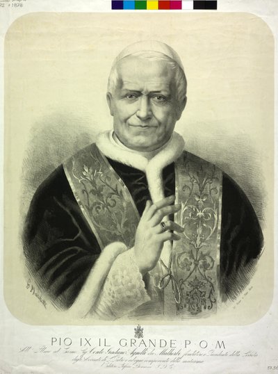 Papież Pius IX autorstwa G. Marchetti