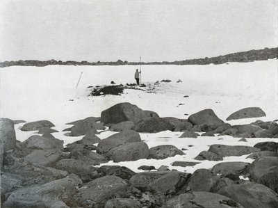 Na zewnątrz Igloo, c1911, 1913 autorstwa G. Murray Levick