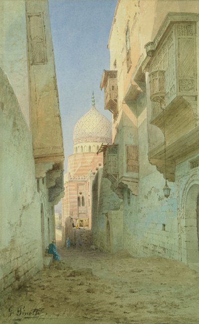 Stary Kair (wc na papierze) autorstwa G. Pinotti