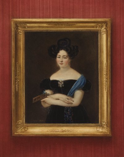 Portret nieznanej damy autorstwa Gabriel Aristide Passot