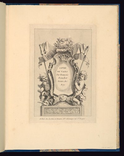 Talerz 1, Talerz, Livre de vases (Księga Waz) autorstwa Gabriel Huquier