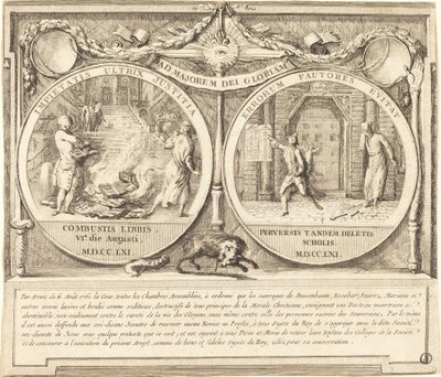 Wypędzenie jezuitów (Wypędzenie jezuitów) autorstwa Gabriel Jacques de Saint Aubin