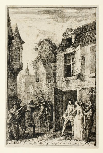 Nikt nigdy o tym nie myśli autorstwa Gabriel Jacques de Saint Aubin