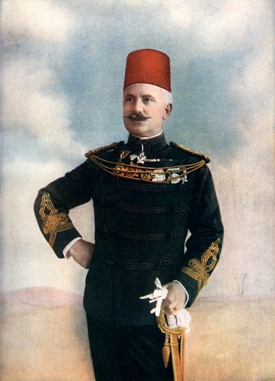 Sir Francis Reginald Wingate, brytyjski generał i administrator w Sudanie, 1902. autorstwa Gabriel Lekegian