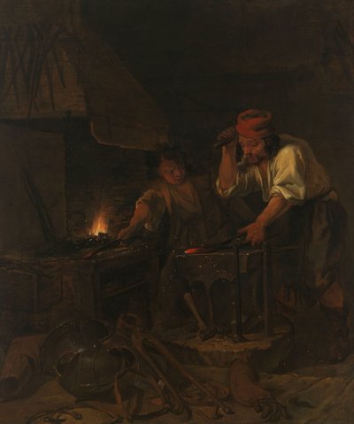 Zbrojmistrz autorstwa Gabriel Metsu